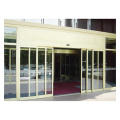 DEPER aluminium profiles automatic sliding glass door telescopic sliding door